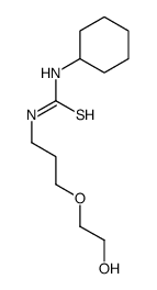 cas no 32428-86-7 is 1-cyclohexyl-3-[3-(2-hydroxyethoxy)propyl]thiourea