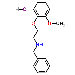 cas no 3246-03-5 is N-(2-(2-Methoxyphenoxy)ethyl)benzylamine hydrochloride