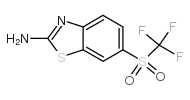 cas no 325-83-7 is 6-(trifluoromethylsulfonyl)-1,3-benzothiazol-2-amine