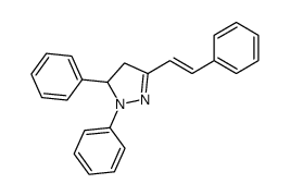 cas no 325150-61-6 is 1,5-Diphenyl-3-(2-phenylvinyl)-4,5-dihydro-1H-pyrazole
