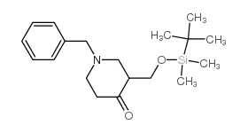 cas no 325486-37-1 is N-Benzyl-3-(tert-butyldimethylsilanyloxymethyl)piperid-4-one
