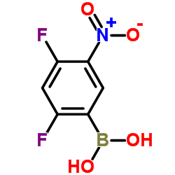cas no 325786-11-6 is (2,4-Difluoro-5-nitrophenyl)boronic acid