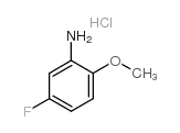 cas no 326-83-0 is 5-FLUORO-2-METHOXYANILINE HYDROCHLORIDE
