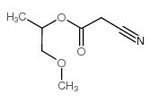 cas no 32804-79-8 is 1-methoxypropan-2-yl 2-cyanoacetate