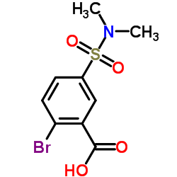cas no 3285-51-6 is 2-Bromo-5-(dimethylsulfamoyl)benzoic acid