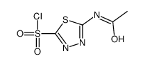 cas no 32873-57-7 is 2-(ACETAMIDO)-5-(CHLOROSULFONYL)-1,3,4-THIADIAZOLE