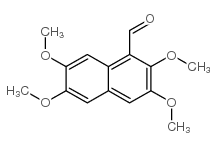 cas no 33033-34-0 is 2,3,6,7-Tetramethoxy-1-naphthalenealdehyde