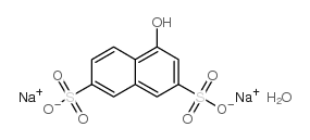 cas no 330581-20-9 is 1-naphthol-3,6-disulfonic acid, disodium salt hydrate