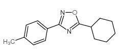 cas no 330828-28-9 is 5-CYCLOHEXYL-3-(P-TOLYL)-1,2,4-OXADIAZOLE