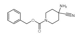 cas no 331281-15-3 is Benzyl 4-amino-4-cyanopiperidine-1-carboxylate
