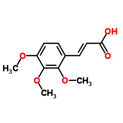 cas no 33130-03-9 is (2E)-3-(2,3,4-Trimethoxyphenyl)acrylic acid