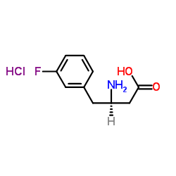 cas no 331763-65-6 is (r)-3-amino-4-(3-fluorophenyl)butanoic acid hydrochloride