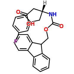 cas no 331763-67-8 is fmoc-(r)-3-amino-4-(3-fluoro-phenyl)-butyric acid