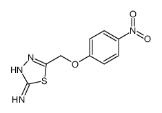 cas no 331818-28-1 is 5-((4-NITROPHENOXY)METHYL)-1,3,4-THIADIAZOL-2-AMINE