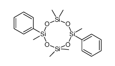 cas no 33204-76-1 is 2,2,4,6,6,8-hexamethyl-4,8-diphenyl-1,3,5,7,2,4,6,8-tetraoxatetra silocane