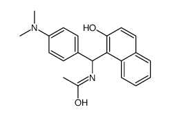 cas no 332174-60-4 is N-[[4-(dimethylamino)phenyl]-(2-hydroxynaphthalen-1-yl)methyl]acetamide