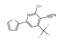 cas no 3335-45-3 is 2-hydroxy-6-(2-thienyl)-4-(trifluoromethyl)nicotinonitrile