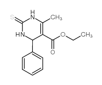 cas no 33458-26-3 is ethyl 6-methyl-4-phenyl-2-sulfanylidene-3,4-dihydro-1H-pyrimidine-5-carboxylate