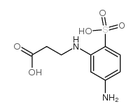 cas no 334757-72-1 is 2-beta-Carboxyethylamino-4-aminobenzenesulfonicacid