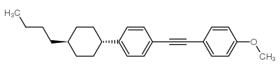 cas no 334826-60-7 is TRANS-1-(2-(4-(4-BUTYLCYCLOHEXYL)PHENYL)ETHYNYL)-4-METHOXYBENZENE