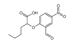 cas no 335153-21-4 is 2-(2-Formyl-4-nitrophenoxy)hexanoic acid