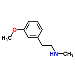 cas no 33543-62-3 is 2-(3-Methoxyphenyl)-N-methylethanamine