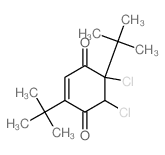 cas no 33611-72-2 is 2,5-Ditert-butyl-5,6-dichloro-2-cyclohexene-1,4-dione
