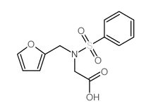 cas no 337494-85-6 is (BENZENESULFONYL-FURAN-2-YLMETHYL-AMINO)-ACETIC ACID