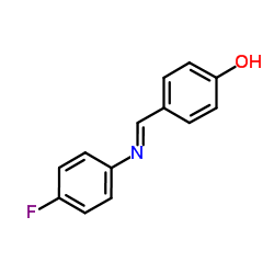 cas no 3382-63-6 is 4-{(E)-[(4-Fluorophenyl)imino]methyl}phenol