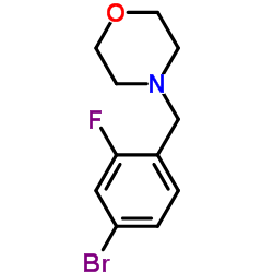 cas no 338454-98-1 is 4-(4-Bromo-2-fluorobenzyl)morpholine