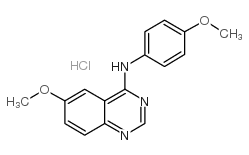 cas no 338738-57-1 is 6-methoxy-N-(4-methoxyphenyl)quinazolin-4-amine,hydrochloride