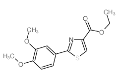 cas no 338982-18-6 is ETHYL 2-(3,4-DIMETHOXYPHENYL)THIAZOLE-4-CARBOXYLATE