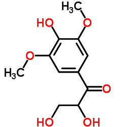 cas no 33900-74-2 is 2,3,4'-Trihydroxy-3',5'-dimethoxypropiophene