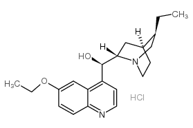 cas no 3413-58-9 is Ethylhydrocupreine hydrochloride