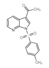 cas no 341998-53-6 is Ethanone, 1-[1-[(4-methylphenyl)sulfonyl]-1H-pyrrolo[2,3-b]pyridin-3-yl]-