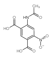 cas no 342045-62-9 is 4-(ACETYLAMINO)-6-NITRO-1,3-BENZENEDICARBOXYLIC ACID