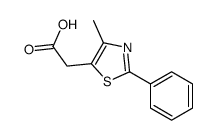 cas no 34272-67-8 is 4-Methyl-2-phenyl-5-thiazoleacetic acid
