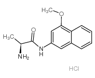 cas no 3438-14-0 is L-Alanine 4-methoxy-β-naphthylamide hydrochloride