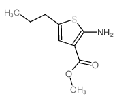 cas no 343855-83-4 is 3-Thiophenecarboxylicacid,2-amino-5-propyl-,methylester(9CI)
