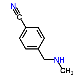 cas no 34403-48-0 is 4-[(Methylamino)methyl]benzonitrile