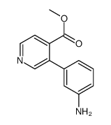 cas no 344450-40-4 is methyl 3-(3-aminophenyl)pyridine-4-carboxylate