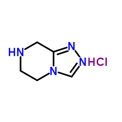 cas no 345311-09-3 is 5,6,7,8-Tetrahydro-[1,2,4]triazolo[4,3-a]pyrazine hydrochloride