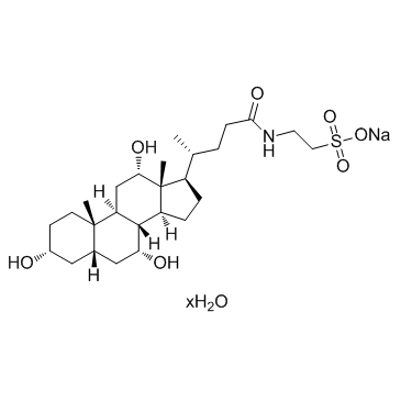 cas no 345909-26-4 is Taurocholic acid sodium salt hydrate