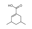 cas no 34599-22-9 is 1-Cyclohexene-1-carboxylic acid, 3,5-dimethyl- (9CI)