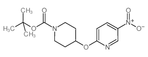 cas no 346665-40-5 is tert-butyl 4-(5-nitropyridin-2-yl)oxypiperidine-1-carboxylate