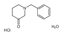 cas no 346694-73-3 is 1-BENZYLPIPERIDIN-3-ONE HYDROCHLORIDE HYDRATE