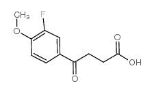 cas no 347-63-7 is 3-(3-fluoro-4-methoxybenzoyl)propionic acid