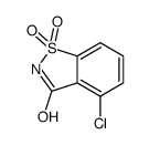 cas no 3476-02-6 is 4-chloro-1,1-dioxo-1,2-benzothiazol-3-one