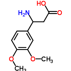 cas no 34841-09-3 is 3-Amino-3-(3,4-dimethoxyphenyl)propanoic acid