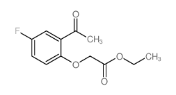 cas no 34849-57-5 is Ethyl 2-(2-acetyl-4-fluorophenoxy)acetate
